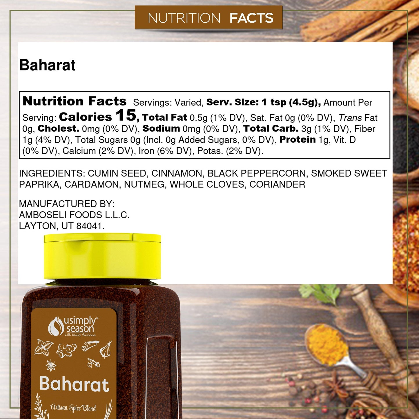 Baharat Spice - USimplySeason