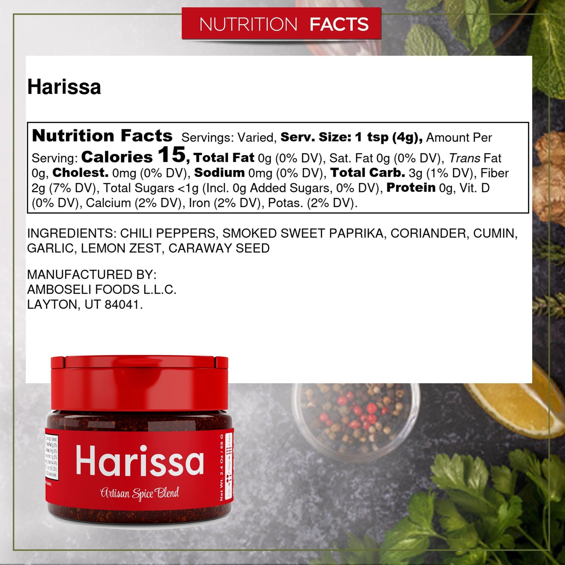 Harissa Spice - USimplySeason